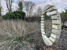 Load image into Gallery viewer, Rana Centred Slatted Mirror