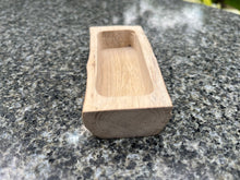 Load image into Gallery viewer, The Nihal Rustic Oak Open Topped Trinket Box