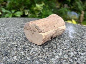 The Cursa Rustic Oak Lidded Trinket Box