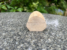 Load image into Gallery viewer, The Agena Rustic Oak Lidded Trinket Box