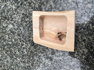 The Chow Rustic Oak Lidded Trinket Box
