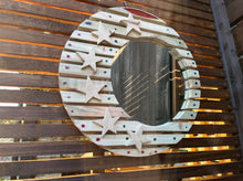 Load image into Gallery viewer, The Alzirr Offset Slatted Mirror