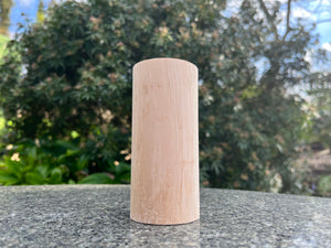 The Indi Cylindrical Oak Vase