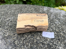 Load image into Gallery viewer, The Cursa Rustic Oak Lidded Trinket Box