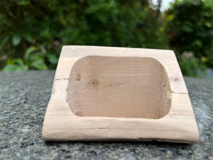 The Muphrid Rustic Oak Vertical Trinket Box