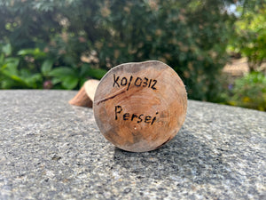 The Persei tapered Oak Vase