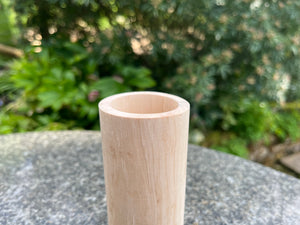 The Indi Cylindrical Oak Vase