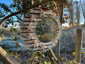 The Alzirr Offset Slatted Mirror