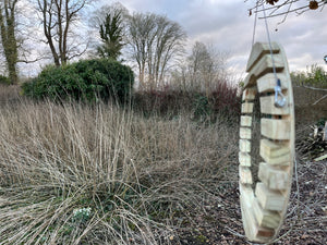 Rana Centred Slatted Mirror
