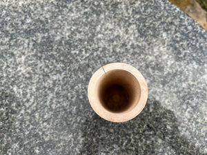 The Indi Cylindrical Oak Vase