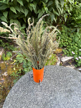 Load image into Gallery viewer, Orange Metal Retro vase