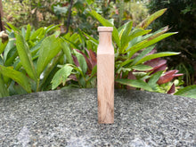 Load image into Gallery viewer, The Alpha Oblong Rustic Oak Vase