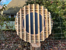 Load image into Gallery viewer, The Sadalsuud 400mm Slatted Wood Mirror