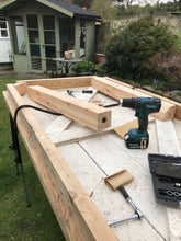 Load image into Gallery viewer, From Farmhouse door to Dining Table