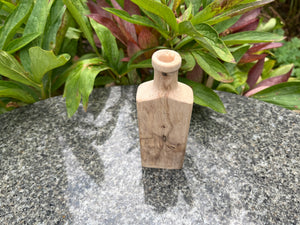 The Alpha Oblong Rustic Oak Vase