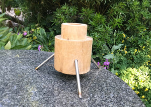The Alcyone Glass Citronella Chimney Burner