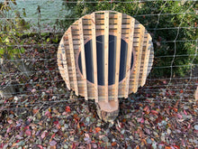 Load image into Gallery viewer, The Sadalsuud 400mm Slatted Wood Mirror