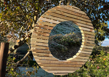 Load image into Gallery viewer, The Sadalsuud 400mm Slatted Wood Mirror