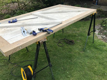 Load image into Gallery viewer, From Farmhouse door to Dining Table