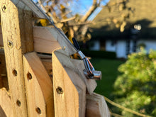 Load image into Gallery viewer, The Sadalsuud 400mm Slatted Wood Mirror