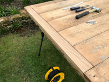 Load image into Gallery viewer, From Farmhouse door to Dining Table