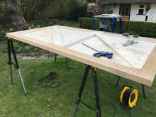 Load image into Gallery viewer, From Farmhouse door to Dining Table