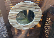 Load image into Gallery viewer, The Sadalsuud 400mm Slatted Wood Mirror