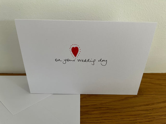 Wedding Day Card