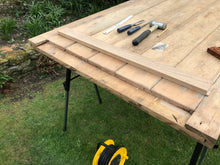 Load image into Gallery viewer, From Farmhouse door to Dining Table