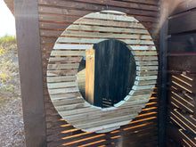 Load image into Gallery viewer, The Sadalsuud 400mm Slatted Wood Mirror