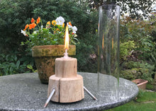 Load image into Gallery viewer, The Mintaka, Glass Chimney Citronella Burner