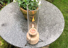 Load image into Gallery viewer, The Mintaka, Glass Chimney Citronella Burner