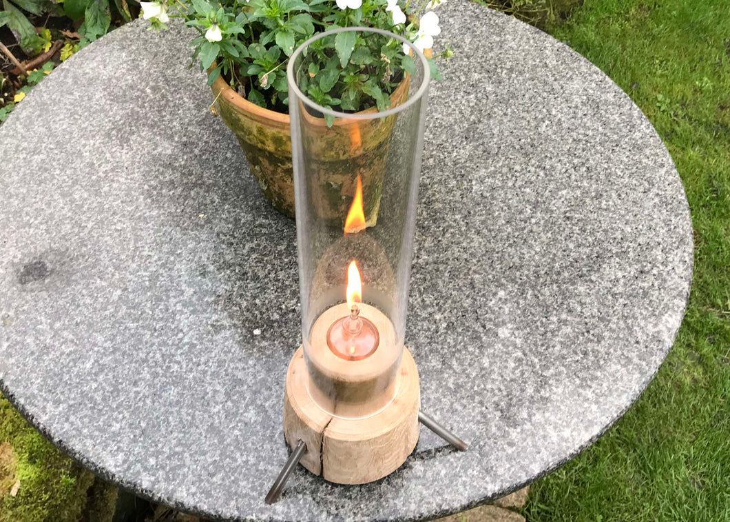 The Mintaka, Glass Chimney Citronella Burner