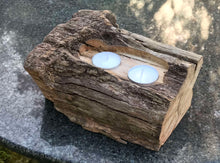 Load image into Gallery viewer, The Saiph Oak Tealight Holder