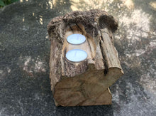 Load image into Gallery viewer, The Saiph Oak Tealight Holder