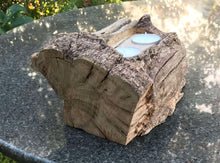 Load image into Gallery viewer, The Saiph Oak Tealight Holder