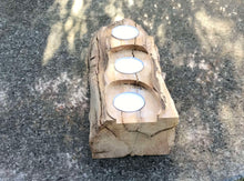 Load image into Gallery viewer, Almach 3 Tiered Carved Tealight Holder