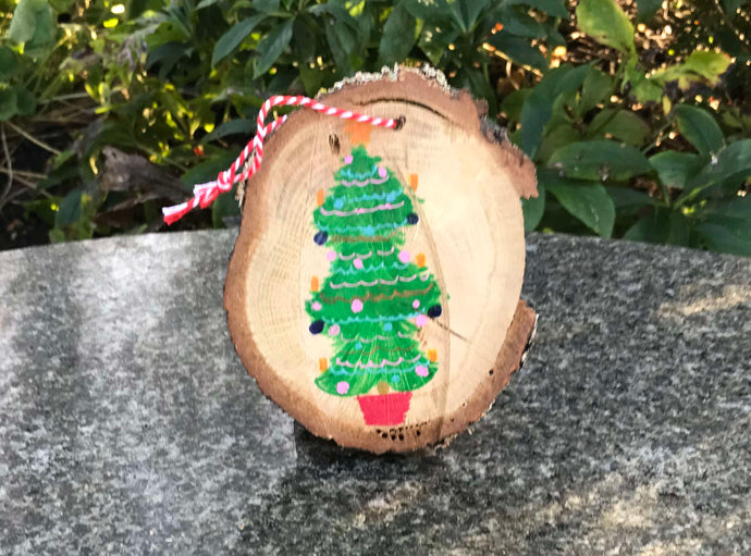 Turais Oak Christmas Hanging Decoration