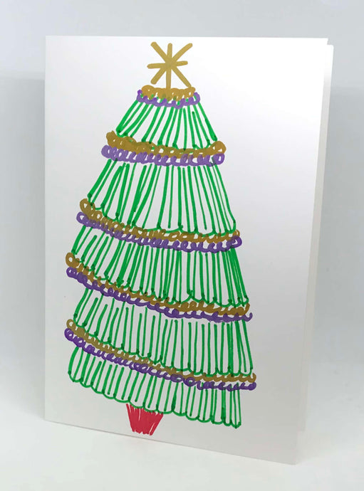 Christmas Tree Greeting Card