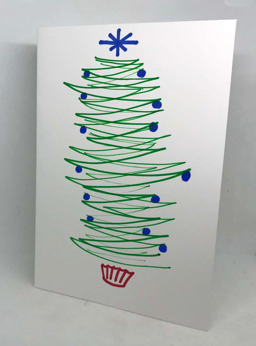 Christmas Tree Greeting Card