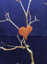Load image into Gallery viewer, Valentine Heart, Ornate shape micro wooden heart