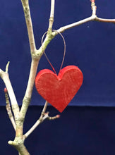 Load image into Gallery viewer, Valentine Heart, Standard Shape Micro Wooden Heart