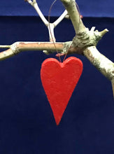 Load image into Gallery viewer, Valentine Heart, micro long shaped wooden heart