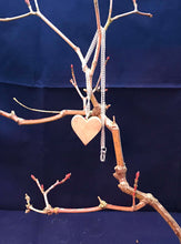 Load image into Gallery viewer, Micro Heart Oak Wood Necklace Collection