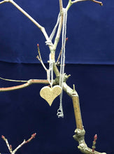 Load image into Gallery viewer, Micro Heart Oak Wood Necklace Collection