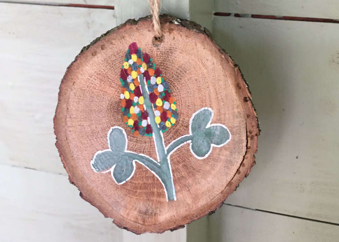 Bellatrix Oak Wall Hanging