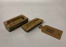 Load image into Gallery viewer, The Betelguese Rustic Oak Lidded Trinket Box.   SOLD
