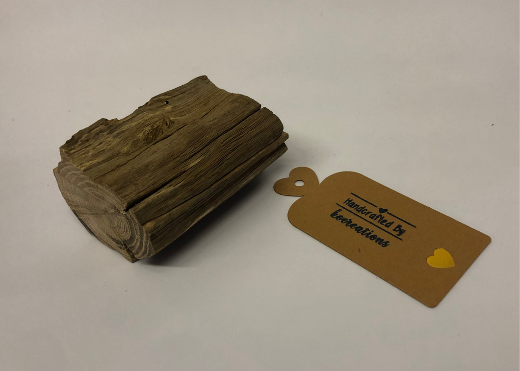 The Deneb Rustic Oak Lidded Trinket Box