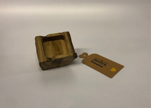Load image into Gallery viewer, The Gomelsa Rustic Oak Open Top Trinket Box