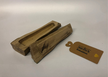 Load image into Gallery viewer, The Atlas Rustic Oak Lidded Trinket Box